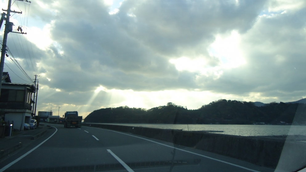 見積もりの帰りに