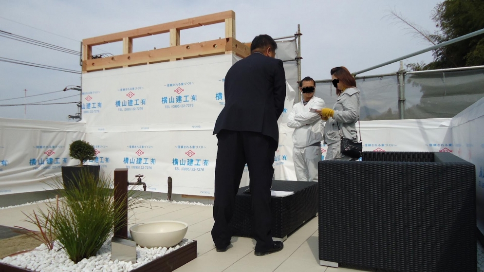 モデルハウスが売れました