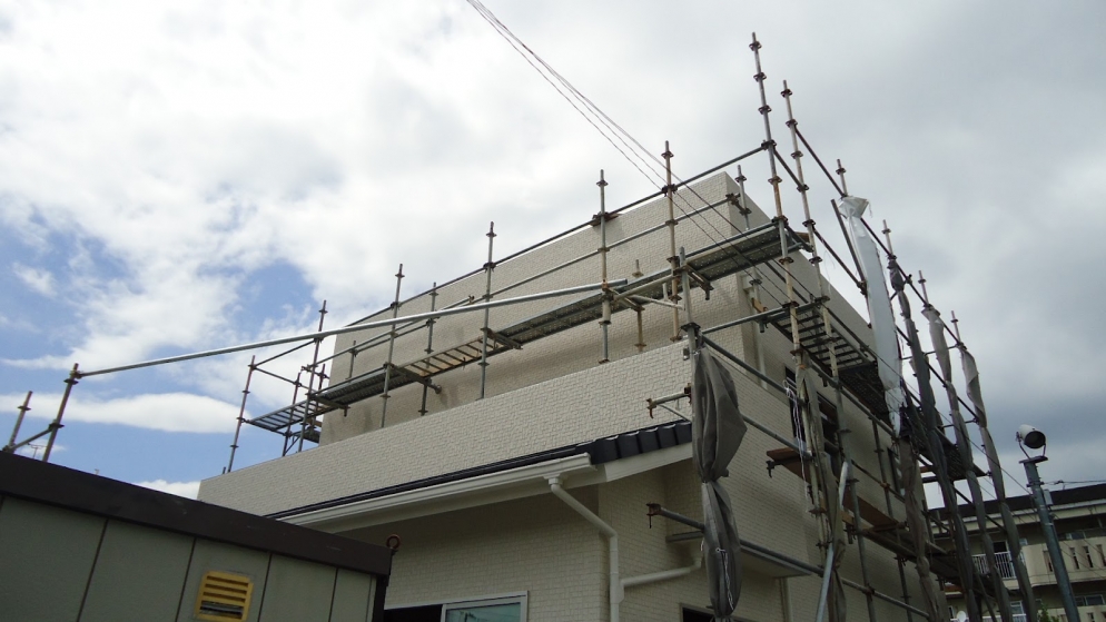 M様邸の屋上庭園