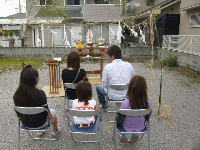 地鎮祭　　～祝森　Ｋ邸～