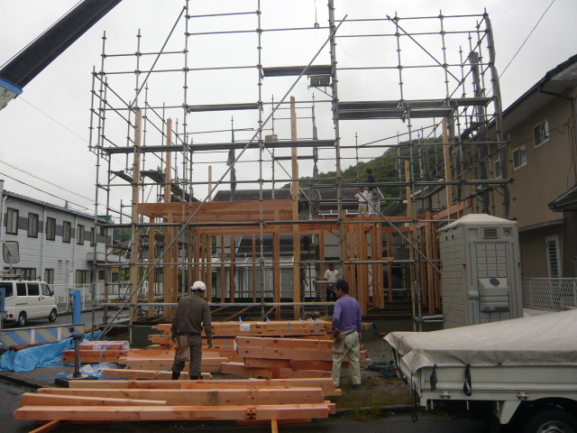 上棟　～祝森　Ｋ邸～