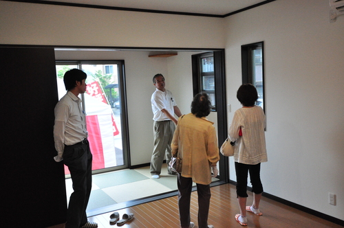 内覧会終了。