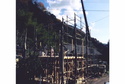 上棟　～奥白井谷～