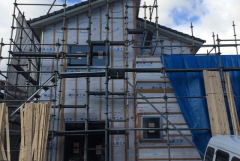 夏目町　新築工事進行中！