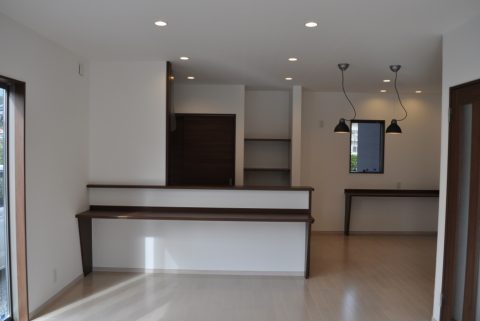 標準仕様のキッチン